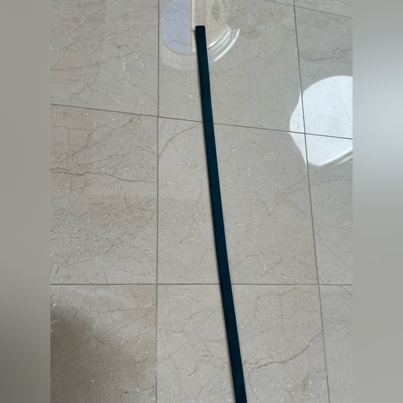 Maison Boinet Skinny Nubuck Leather Belt in Deep Turquoise w Gold Buckle 75 - Picture 10 of 16